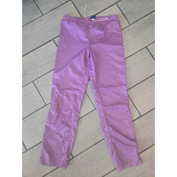 Nike Vintage Purple Track Pants XS Lightweight Windbreaker Joggers act600 - Picture 1 of 6